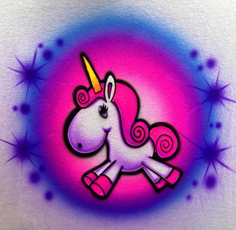 Unicorn Pony ( Animals ) # 3025 art stencil / template