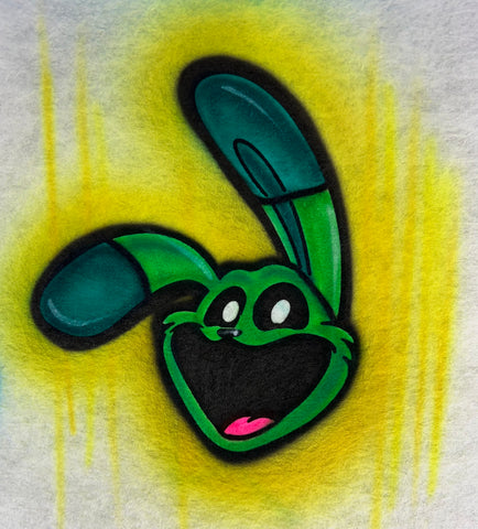 Hoppy  # 3020 F art stencil / template