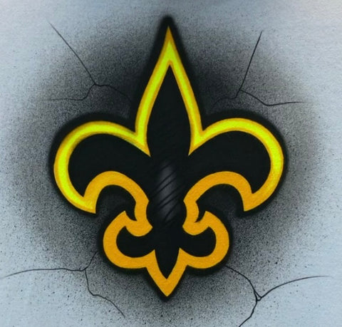 Saints Football # 2378 art stencil / template