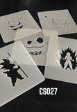 3220 Airbrush Tattoo Stencils Set CS027