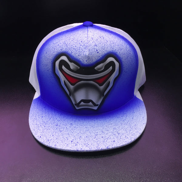 Airbrush Hat fan art Dodgers – Chino Stencils